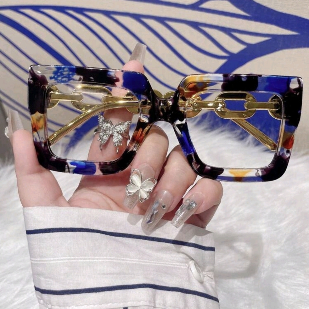 NEW Multicolor Chain Fashion Glasses